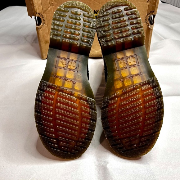 Dr. Martens 1460W Cherry Red Smooth Boots - Picture 3 of 10